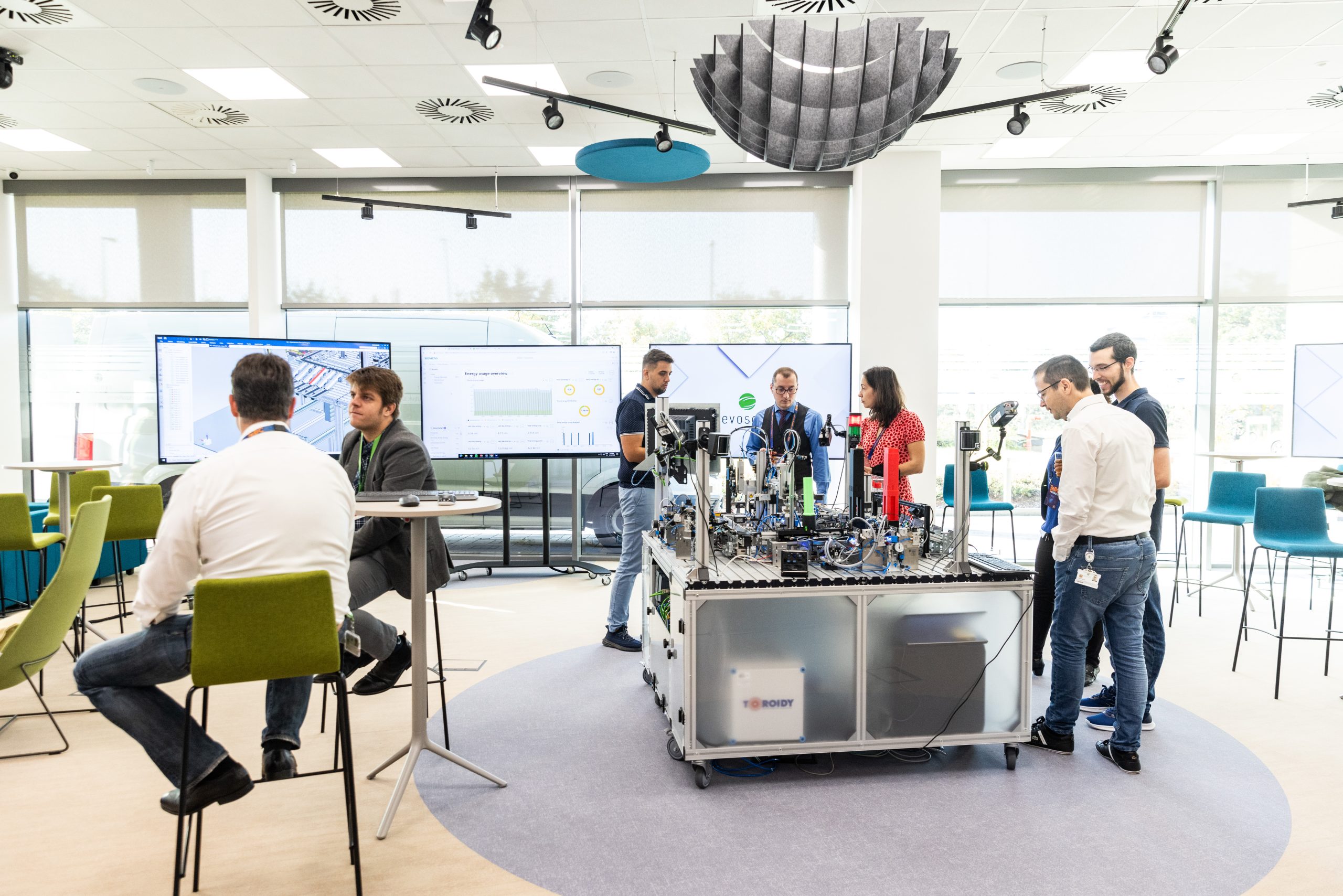 Vorführungen im Rahmen der evosoft Business Conference