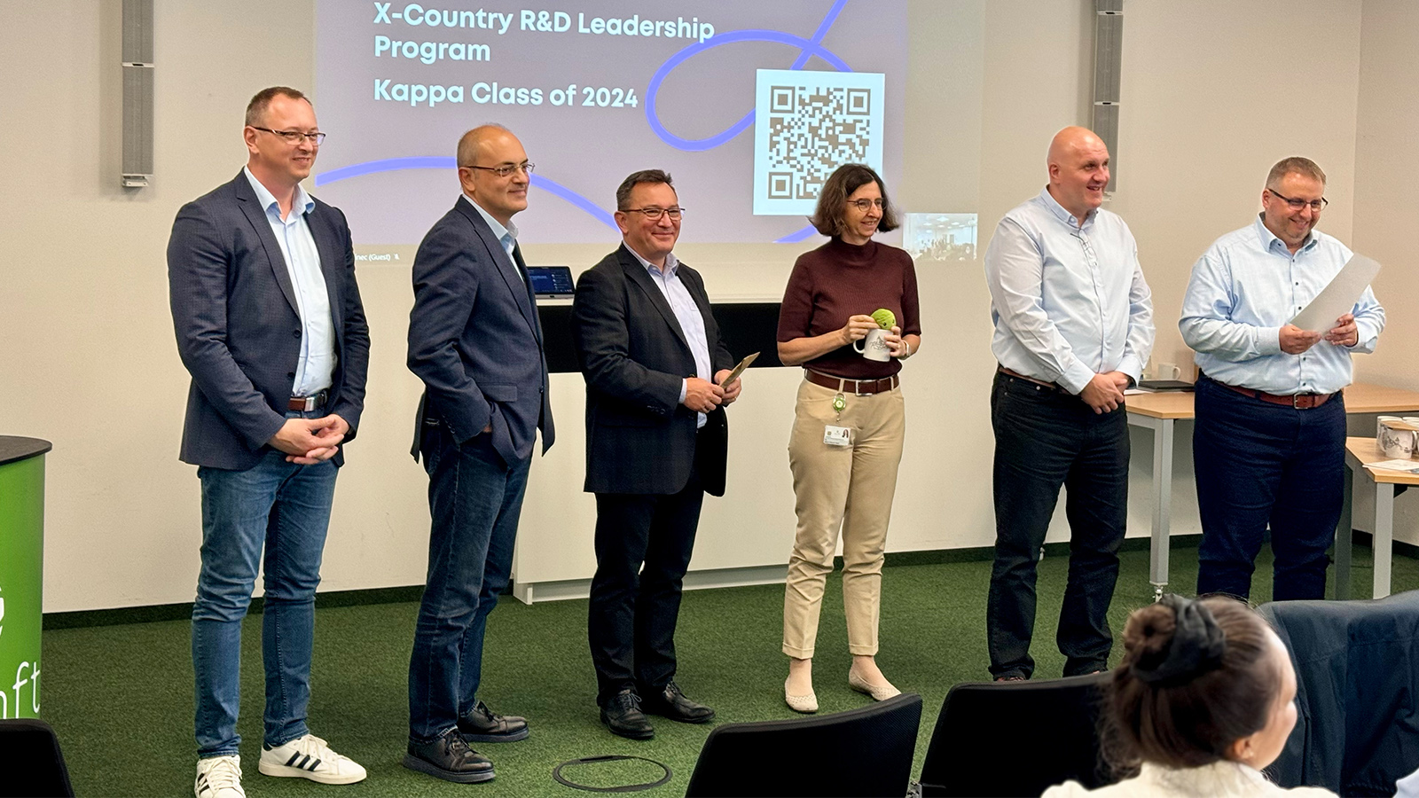 Grand Finale Ceremony of the X-Country R&D Leadership Program at evosoft GmbH